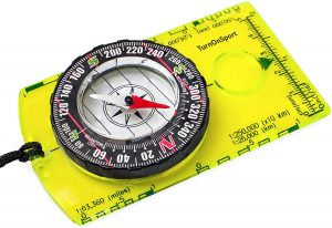 Baseplate compass