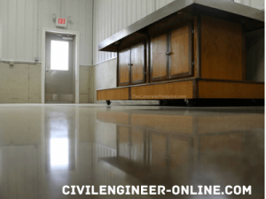 Type of flooring-concrete flooring