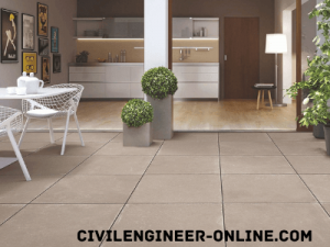 Type of flooring-vitrified tiles flooring