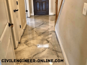 Type of flooring-marble flooring